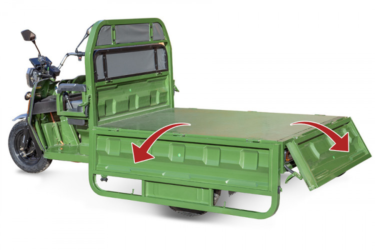 Грузовой электрический трицикл Rutrike Маяк 1500 в Ижевске