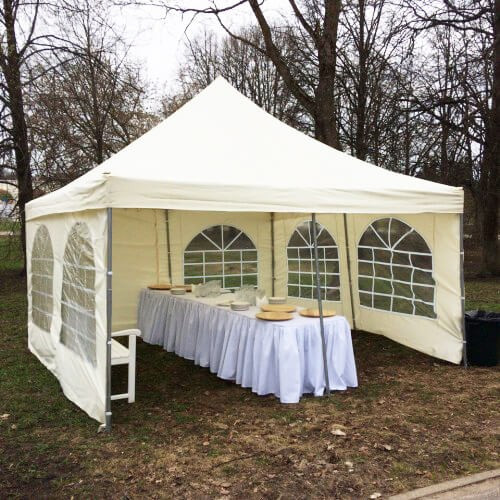 Шатер Пагода Giza Garden 5 х5 м белый в Ижевске