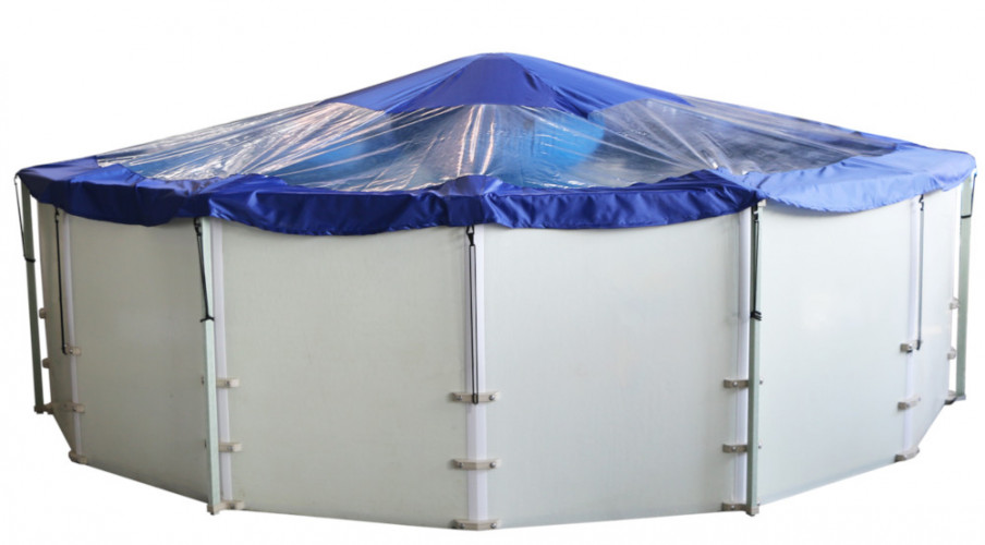 Тент для бассейна с надувной подушкой "Фиеста" в Ижевске