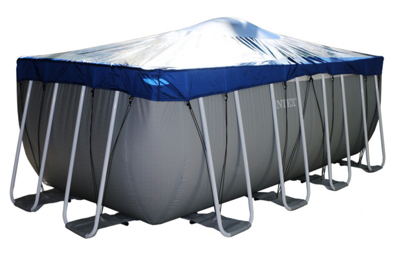 Тент для прямоугольного бассейна Intex/Bestway с надувной подушкой "Фиеста" в Ижевске