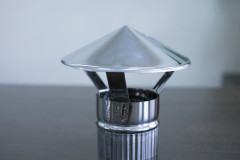 Зонт-дымник на трубу d-65 мм.(нерж) Зонт-дымник на трубу d-65 мм.(нерж)