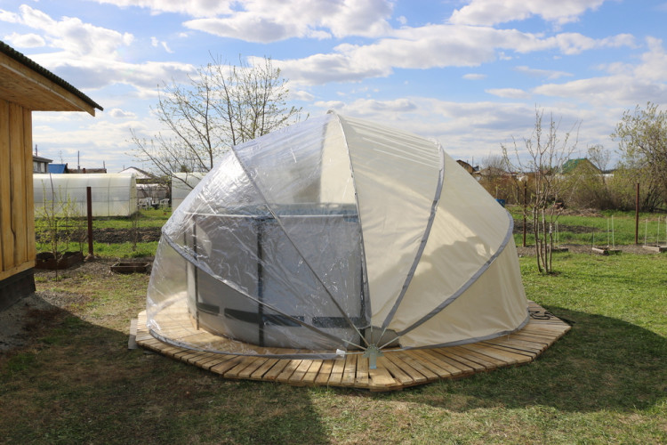 Купол-тент для бассейнов "Фиеста" КОМБИ в Ижевске