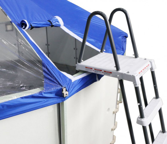 Подъемный тент-навес для бассейна "Фиеста" в Ижевске