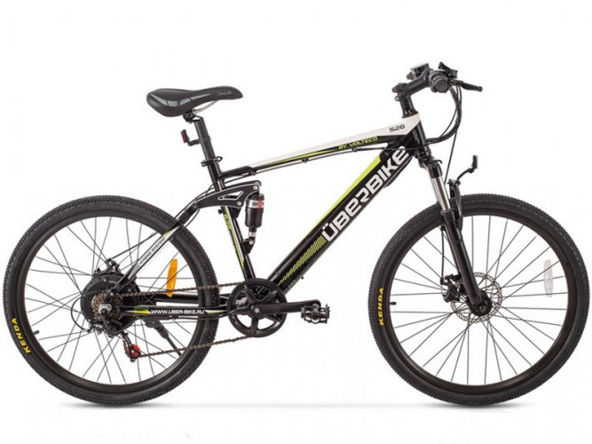 Электровелосипед UberBike S26 S 350W Black в Ижевске