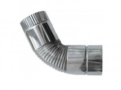 Сегмент трубы угол 45° d-80 мм.(нерж.)Инвент Сегмент трубы угол 45° d-80 мм.(нерж.)Инвент