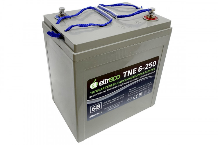 Тяговый аккумулятор Eltreco TNE6-250 (6V200A/H C3) в Ижевске