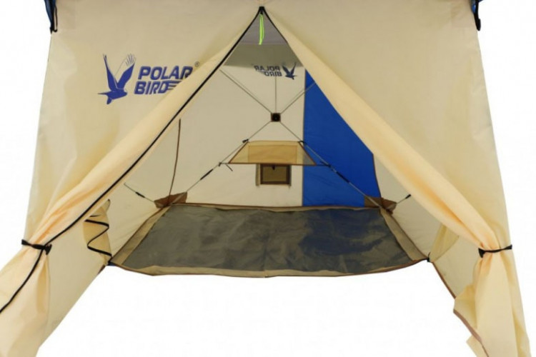 Шатер-тент Polar Bird 4SK Long + Тент-навес в Ижевске