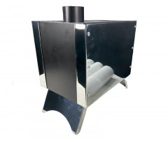 Печь дровяная Сибирка малая из нержавейки