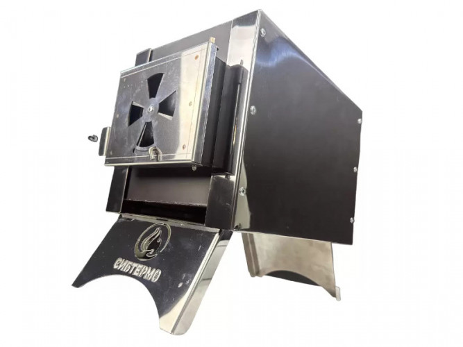 Печь дровяная Сибирка средняя из нержавейки  в Ижевске