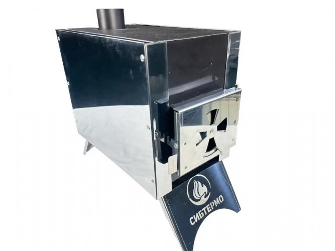 Печь дровяная Сибирка средняя из нержавейки  в Ижевске