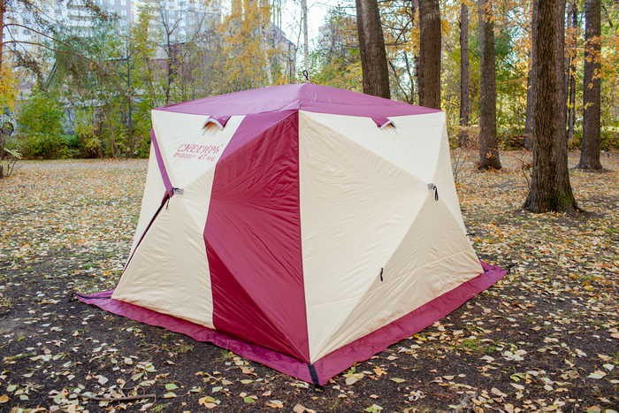 Зимняя палатка для рыбалки Куб Снегирь 4T Long в Ижевске