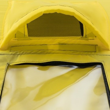 Палатка для рыбалки Helios Куб 1,5х1,5 желто/серый в Ижевске