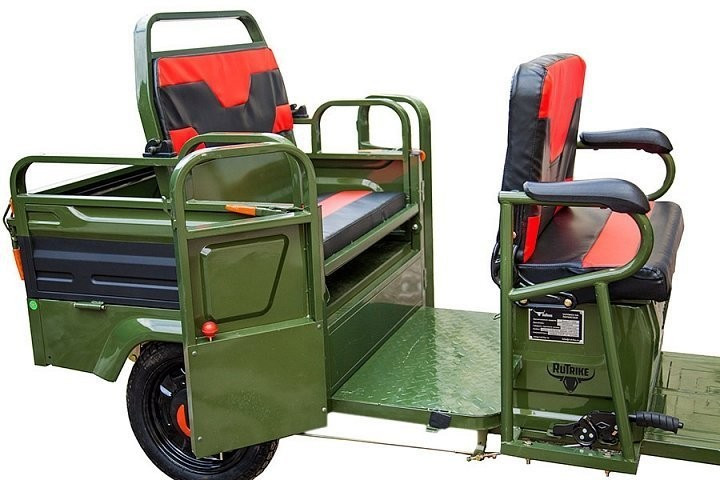 Грузовой электрический трицикл RuTrike Вояж П Трансформер в Ижевске
