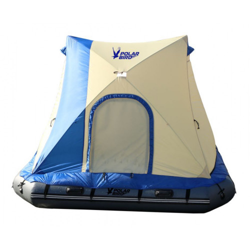 Надувной плот-палатка Polar bird Raft 260+слани стеклокомпозит в Ижевске