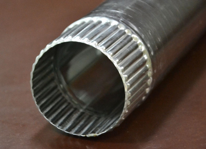 Сегмент трубы дымохода 90 мм. в Ижевске