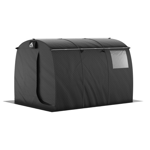 Мобильная баня-палатка МОРЖ Max (Черный) в Ижевске