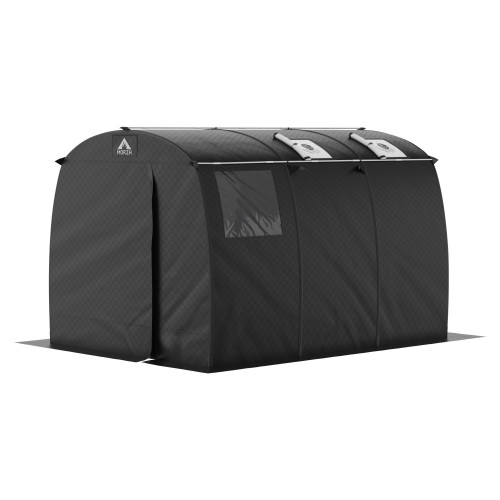 Мобильная баня-палатка МОРЖ Max (Черный) в Ижевске