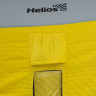 Палатка для рыбалки Helios утепл. Куб 1,8х1,8 желтый/серый в Ижевске