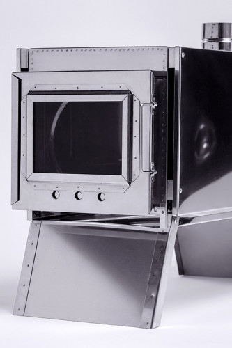 Печь-камин Инвент большая в Ижевске