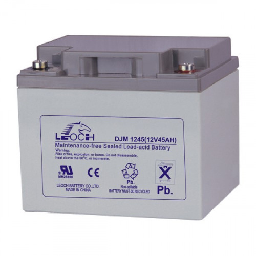 Аккумулятор Leoch DJM1245 AMG (12 В, 45 Ач) в Ижевске