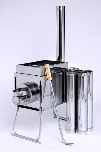 Печь Инвент Экономка средняя со стац. экранами в сумке в Ижевске