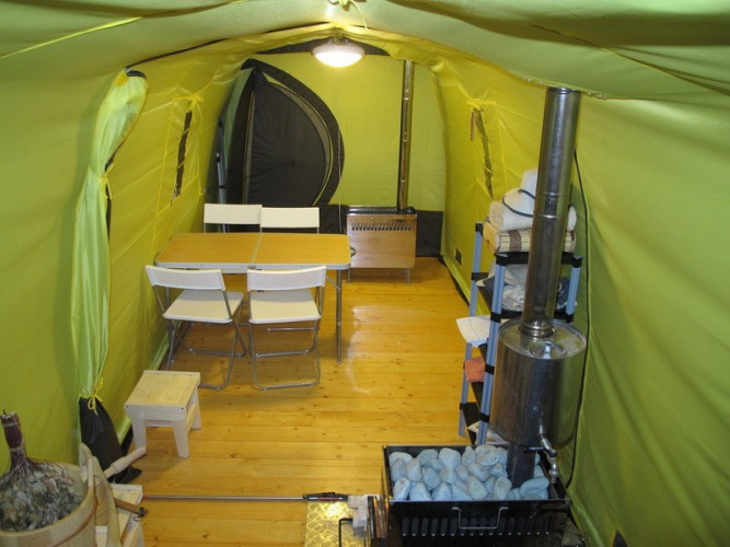 Зимняя палатка Терма-44 в Ижевске