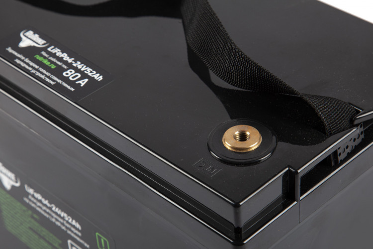 Тяговый железо-фосфатный аккумулятор RuTrike LiFePO4 24V52Ah (80A) в Ижевске