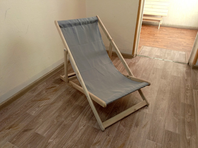 Кресло-шезлонг деревянное складное в Ижевске