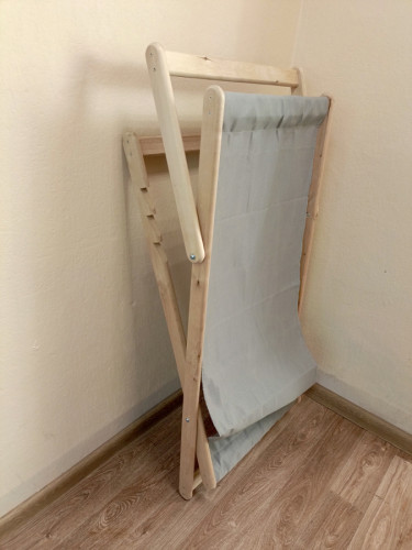 Кресло-шезлонг деревянное складное в Ижевске