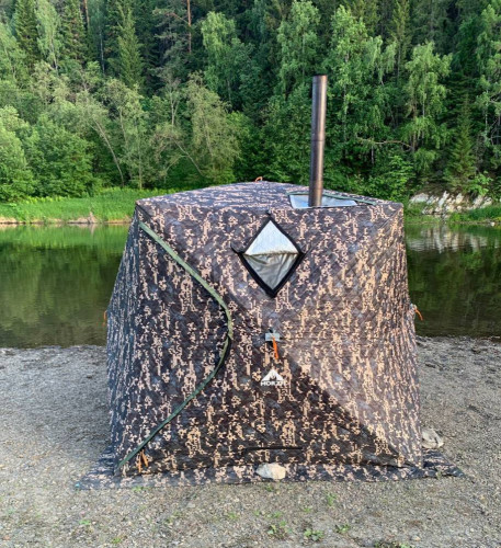 Палатка-Баня МОРЖ КУБ в Ижевске