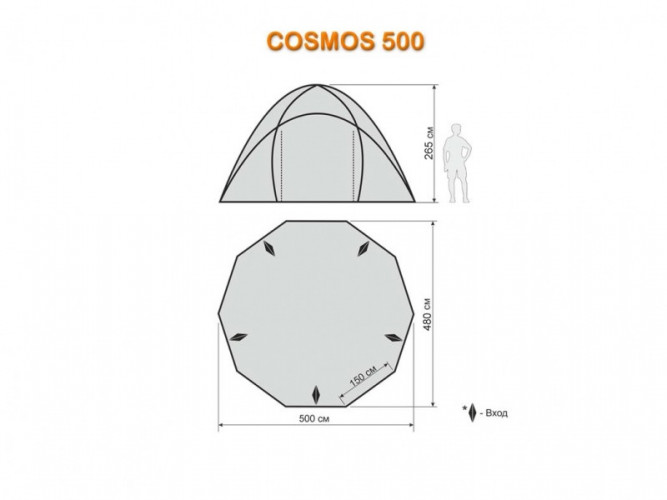 Шатер-тент World of Maverick COSMOS 500 в Ижевске