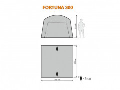Шатер-тент World of Maverick FORTUNA 300 Шатер-тент World of Maverick FORTUNA 300