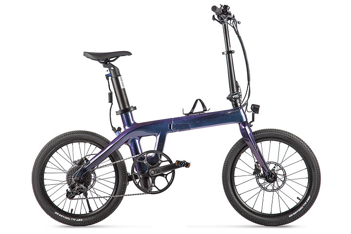 Электровелосипед складной Carbon 20" Sporto в Ижевске