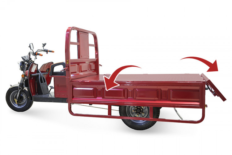 Грузовой электрический трицикл Rutrike D4 1800 60V1500W в Ижевске